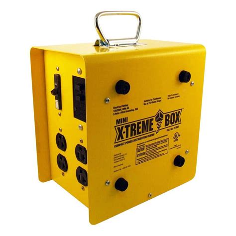 x-treme mini box 01980 compact distribution center|mini xtreme power box.